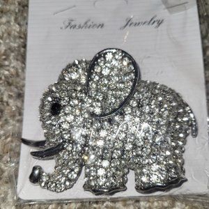 Elephant Brooch